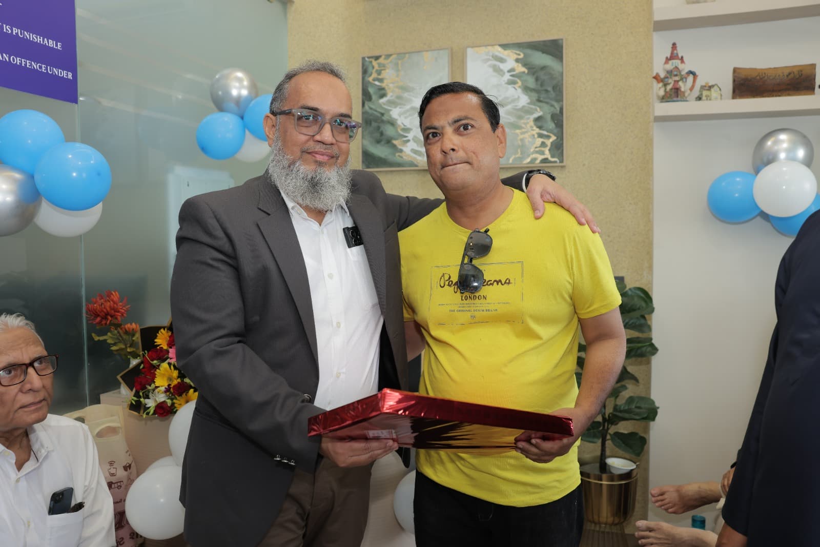 Dr. Shoeb Katrawala at Centre Re-Opening Ceremony